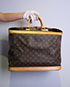 Louis Vuitton Sac de Cruiser 45 Canvas Mono, back view